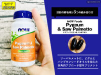 【AGA治療】プロペシアの代替品になるか？「NOW Foods ノコギリヤシ＆ピグム」サプリ体験レビュー-00