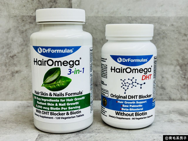 【AGA治療】薄毛・抜け毛の3大要因にアプローチ「DrFormulas ヘアーオメガ3-in-1」効果と体験談-04