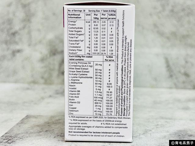 【女性の薄毛】インドの大手製薬会社が作った育毛サプリ|Keraglo Eva(ケラグロEva)|ユニドラ-02